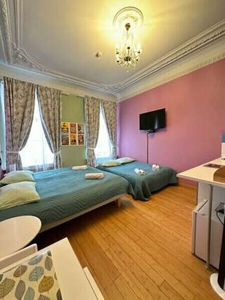 Апартаменты Пио Санкт-Петербург Четырехместный номер-12