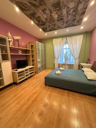 Апартаменты Пио Санкт-Петербург Апартаменты с 2 спальнями-11