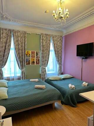 Апартаменты Пио Санкт-Петербург Четырехместный номер-2