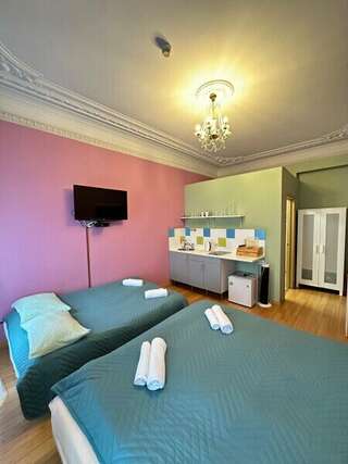 Апартаменты Пио Санкт-Петербург Четырехместный номер-11